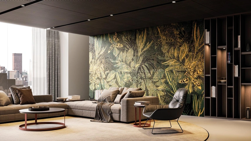 Carta da parati Chanel di Instabilelab