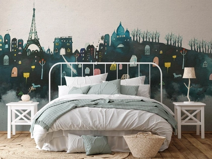 Carta da parati Paris di Instabilelab