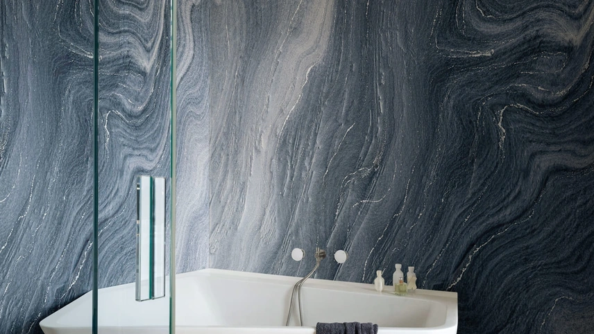 Carta da parati Stone Wave di London Art