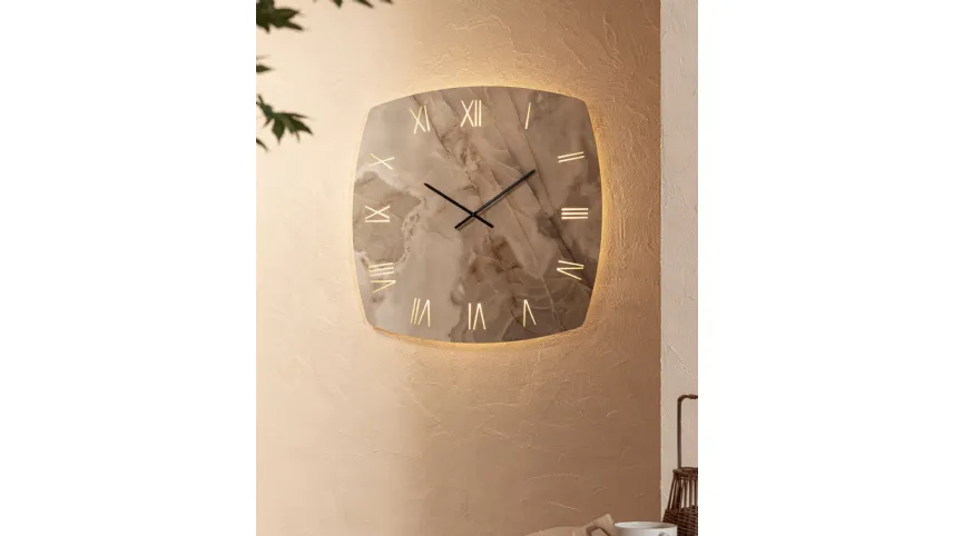 Orologio Portorotondo in ceramica di Riflessi