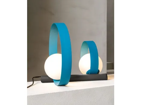 Lampada da tavolo Bubble Duo DT di Riflessi