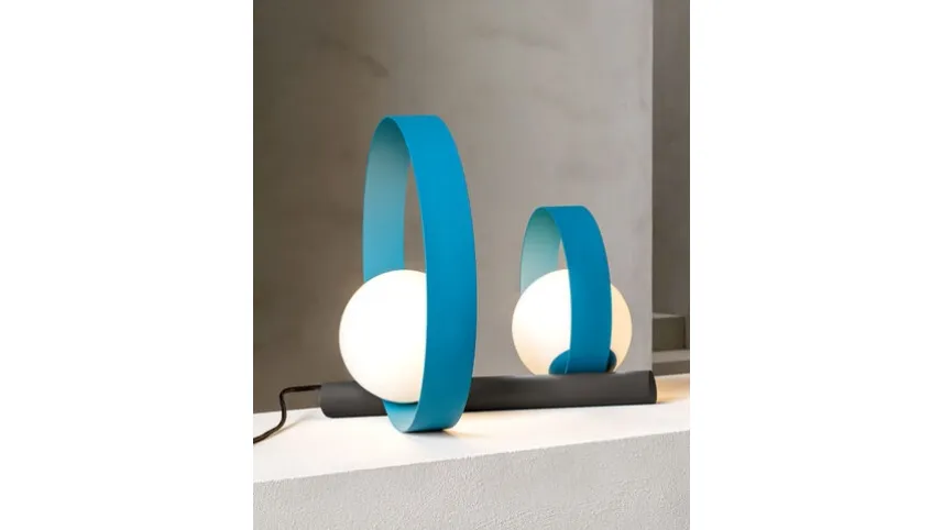 Lampada da tavolo Bubble Duo DT di Riflessi