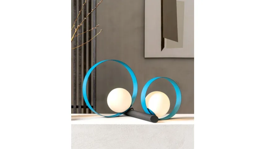 Lampada da tavolo Bubble Duo DT di Riflessi