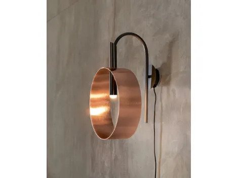 Lampada da parete Led Loop A di Riflessi