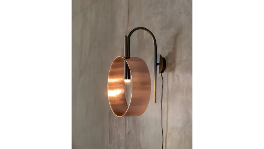Lampada da parete Led Loop A di Riflessi