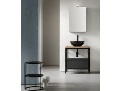 Mobile Bagno da appoggio in laccato opaco B-GO BG029 di Compab