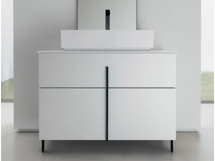 Mobile Bagno da appoggio in perla nobilitato B201 BD004 di Compab