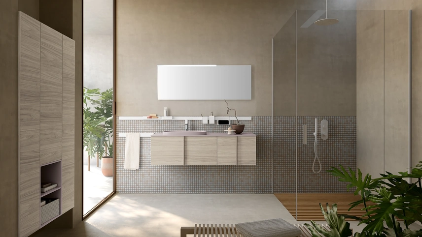 Mobile da Bagno sospeso Essenze 07 di Archeda