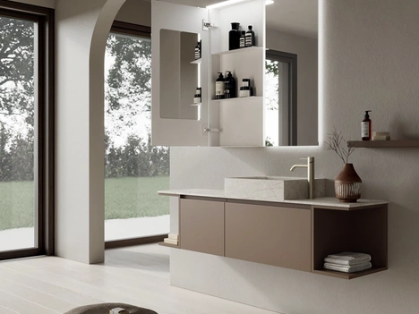 Mobile da Bagno sospeso INK NK006 di Compab