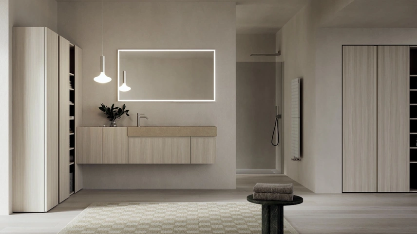 Mobile da Bagno sospeso INK NK009 di Compab