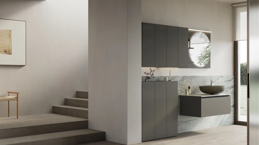 Mobile da Bagno sospeso INK NK010 di Compab