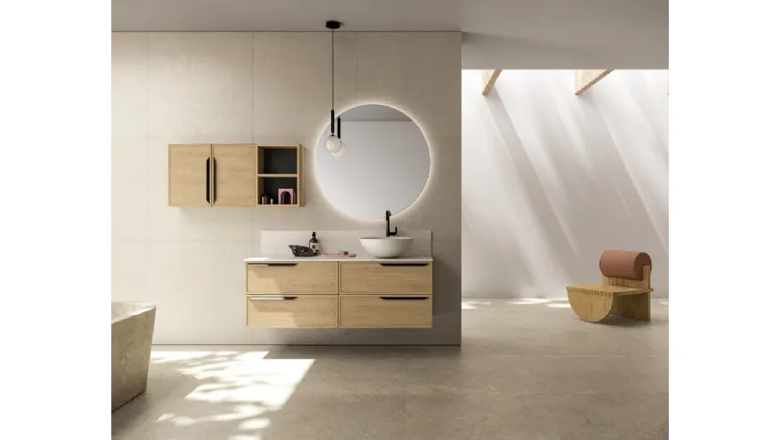 Mobile da Bagno sospeso TABULA TB02 di Compab