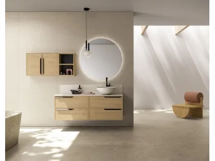 Mobile da Bagno sospeso TABULA TB02 di Compab