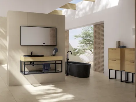 Mobile da Bagno sospeso TABULA TB12 di Compab