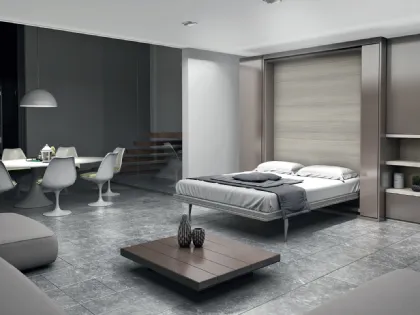 Letto a scomparsa Composizione G06 di Molteni Home Revolution