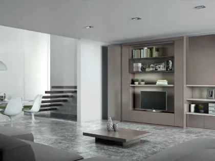 Letto a scomparsa Composizione G06 di Molteni Home Revolution