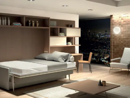 Letto a scomparsa Composizione G10 di Molteni Home Revolution