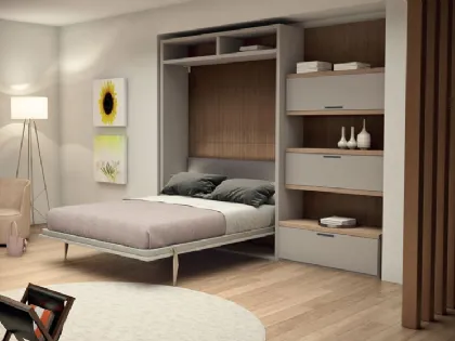 Letto a scomparsa Composizione G11 di Molteni Home Revolution