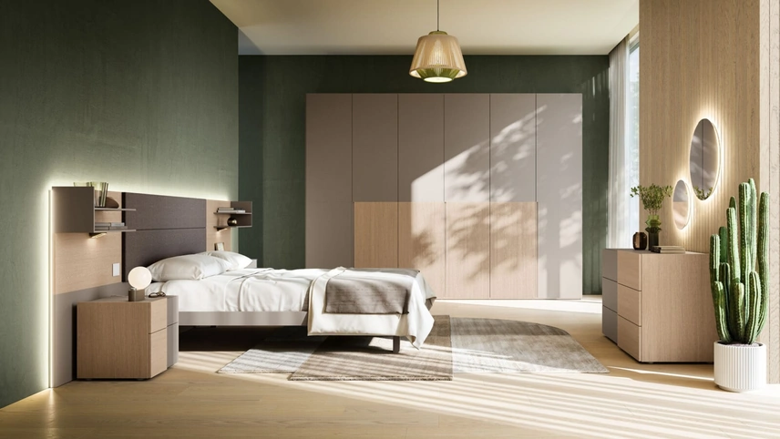 Letto matrimoniale Giako Basic 12 di Orme