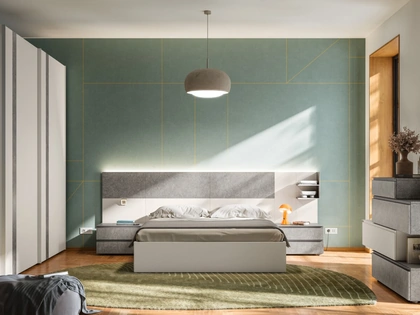 Letto matrimoniale Giako Basic 13 di Orme