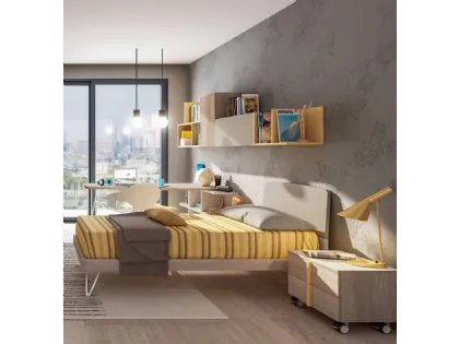 Letto singolo Bandy di Zalf