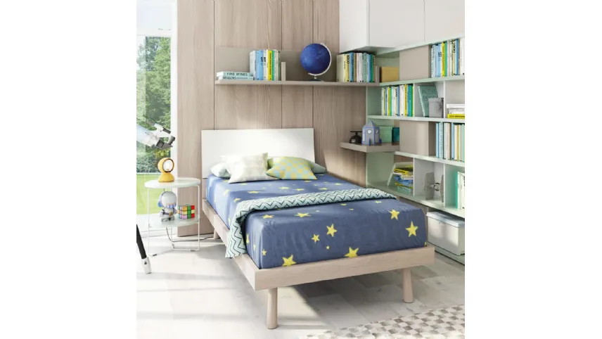 Letto singolo Raster di Zalf