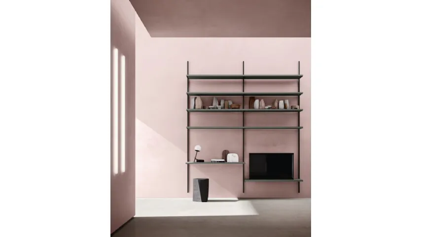 Libreria sospesa SM2006 Flexy Easy di Zalf