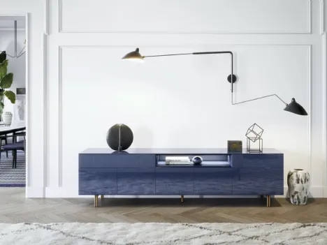Madia Box 18 08 in laccato lucido di Novamobili