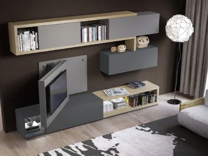 Mobile Porta Tv Girevole X2 di Astor Mobili