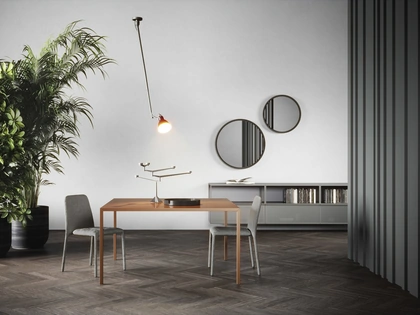 Mobile sospeso Box 18 Grigio Lucido di Novamobili