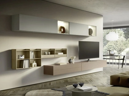 Parete Attrezzata Domino 03 di Sangiacomo