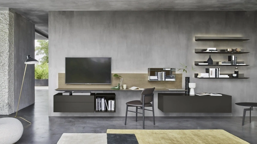 Parete Attrezzata Domino-07 Sangiacomo