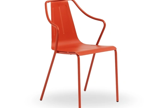 Sedia in metallo Ola di Midj