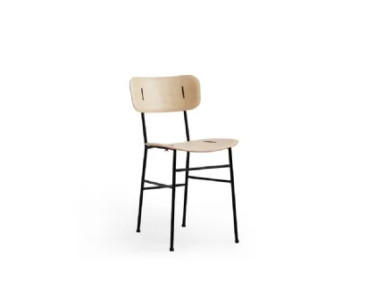 Sedia Piuma S M LG in legno di Midj