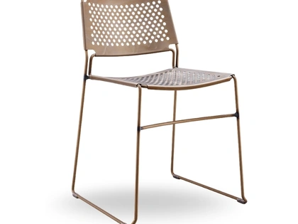 Sedia Slim in metallo di Midj