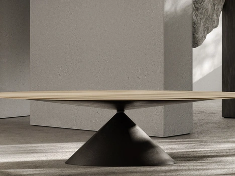 Tavolo Maxy Clay wood di Desalto