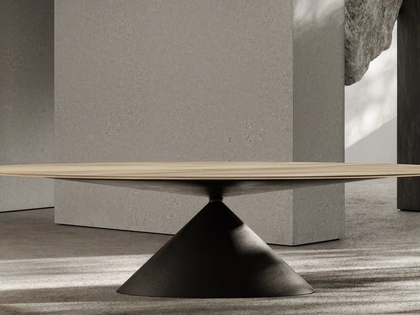 Tavolo Maxy Clay wood di Desalto