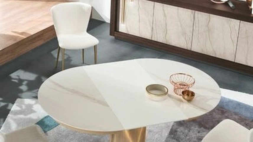 Tavolo Sabino Round di Riflessi