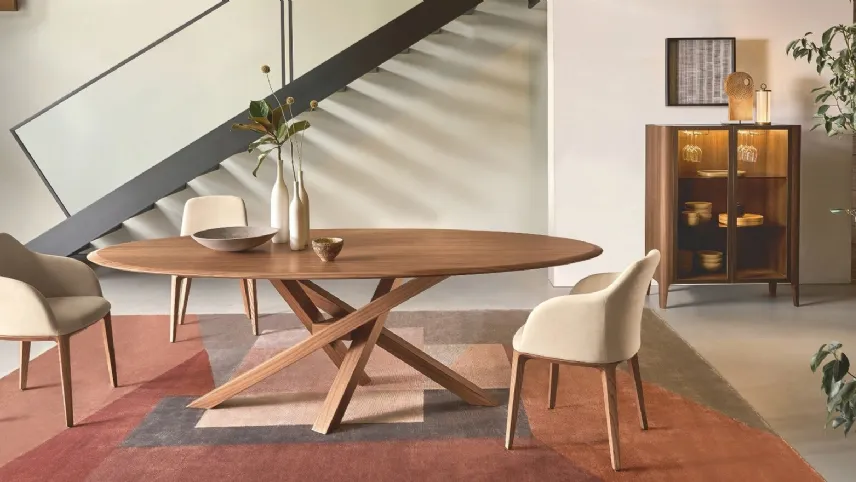 Tavolo Shangai Legno di Riflessi