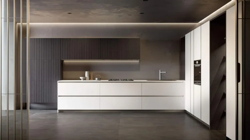 Cucina Design angolare Ypsilon composizione 07 01 di Armony