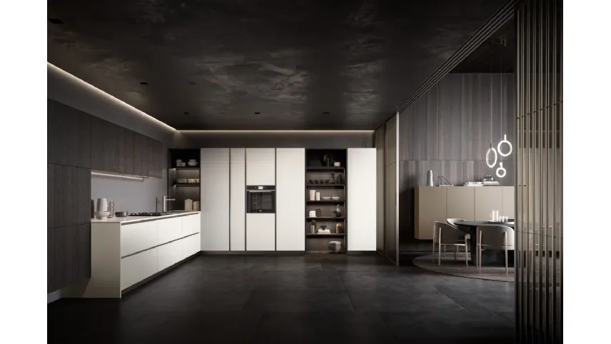 Cucina Design angolare Ypsilon composizione 07 01 di Armony