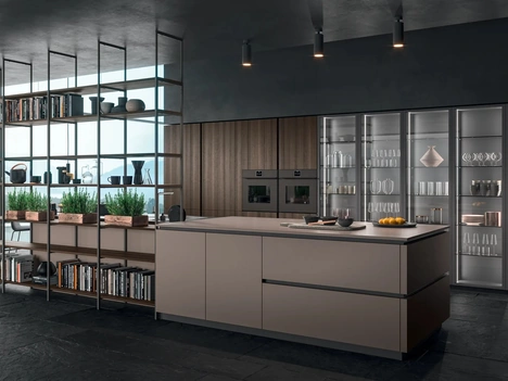 Cucina Design con isola HC-08 High Design 07 di Astra
