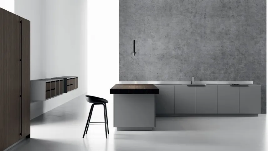 Cucina Design con penisola Sistemi 4|1|2 di Copat Life