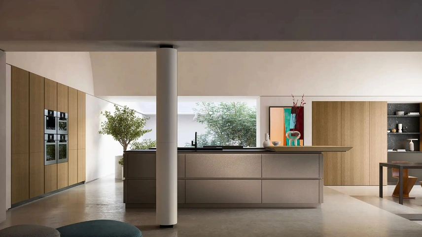 Cucina Design con doppia isola Diamond + Riga Portrait 26 di Armony