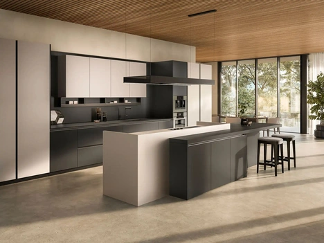 Cucina Design con isola Rho Portrait 04 di Armony
