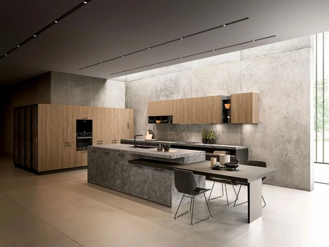 Cucina Design con isola Rho Portrait 18 di Armony