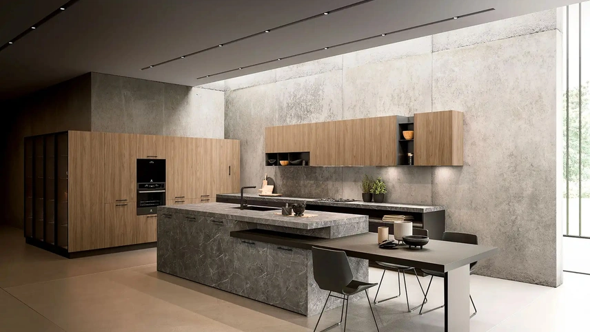Cucina Design con isola Rho Portrait 18 di Armony