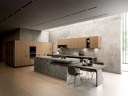 Cucina Design con isola Rho Portrait 18 di Armony