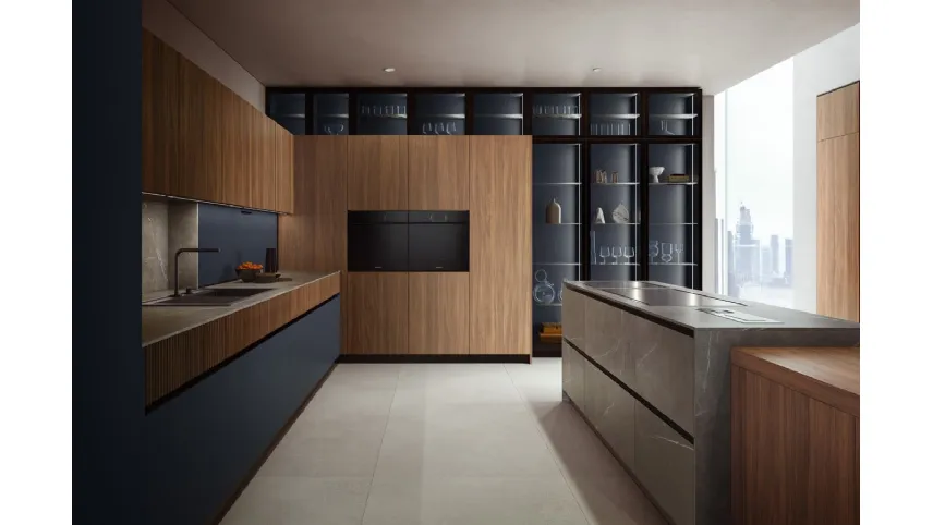 Cucina Design con isola Riga 02 di Armony