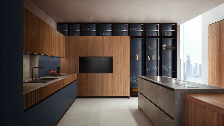 Cucina Design con isola Skyline + Yota + Riga Portrait 27 di Armony